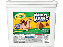 Crayola - Model Magic Modeling Material, 4 Pouches/Container - Assorted Colors