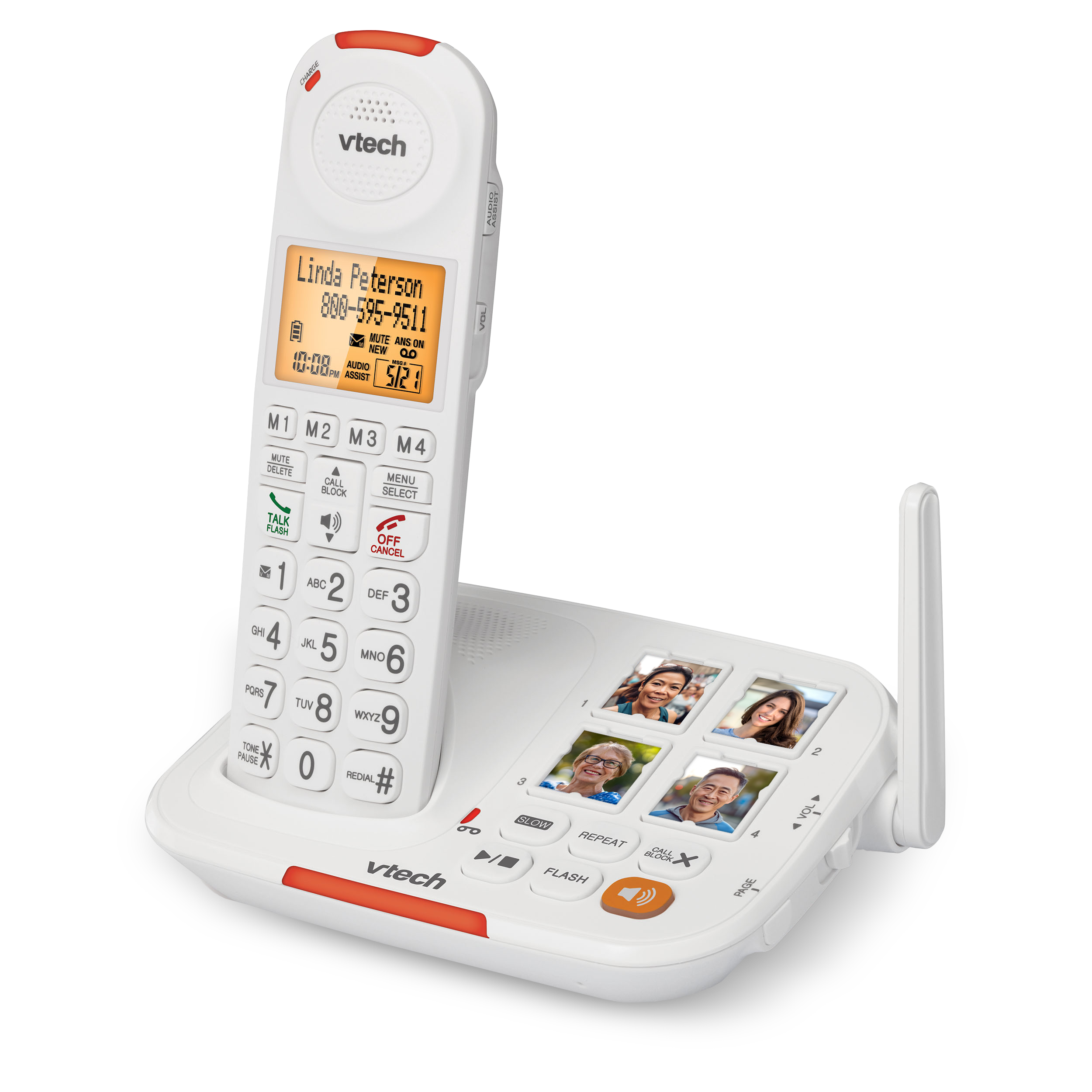 Ooma Telo Senior Phone Bundle with Home Phone Service and