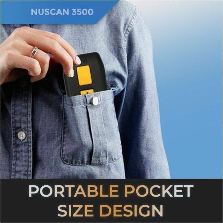 NUSCAN 3500  
PORTABLE POCKET SIZE DESIGN