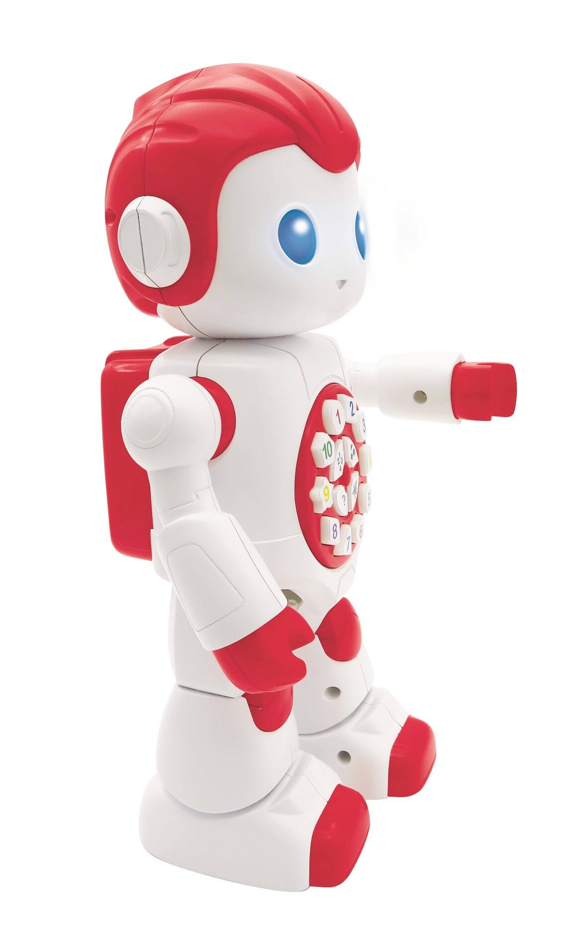 Alt View 5. Lexibook - POWERMAN FIRST Talking Robot Learning Toy to Help Kids Grow up (English).