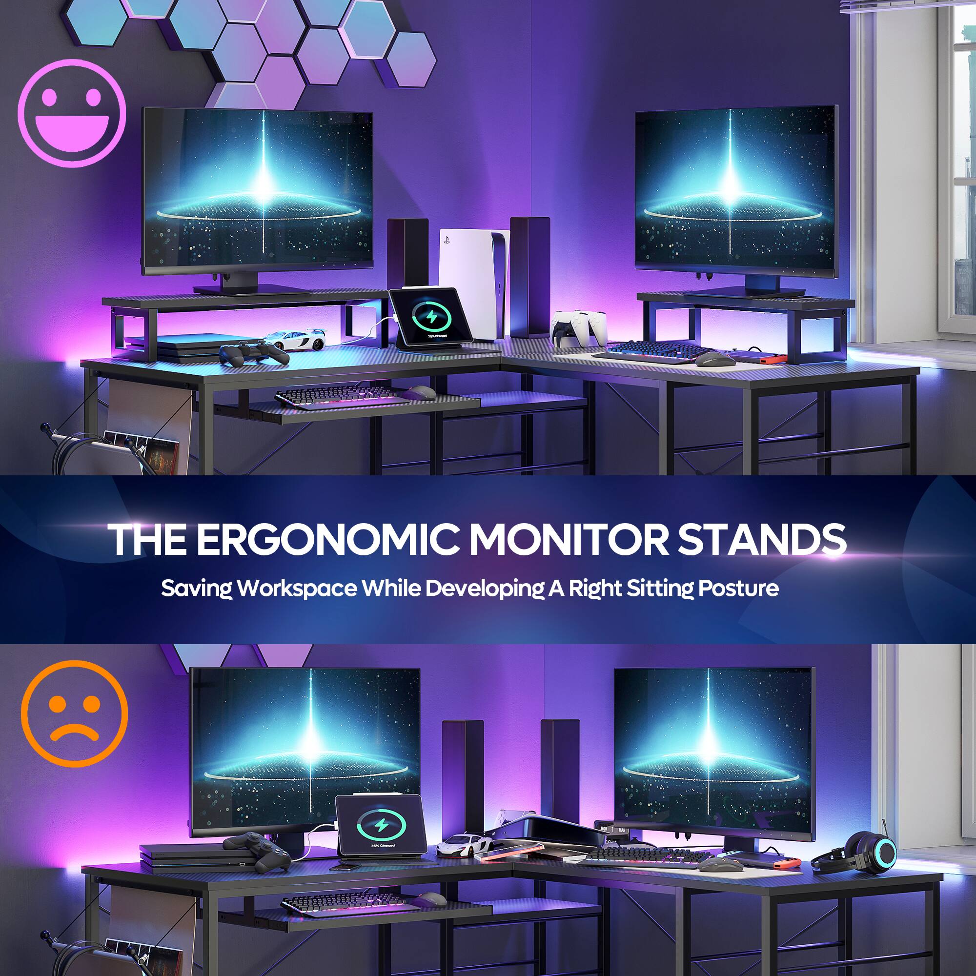THE ERGONOMIC MONITOR STANDS: Saving Workspace While Developing A Right Sitting Posture