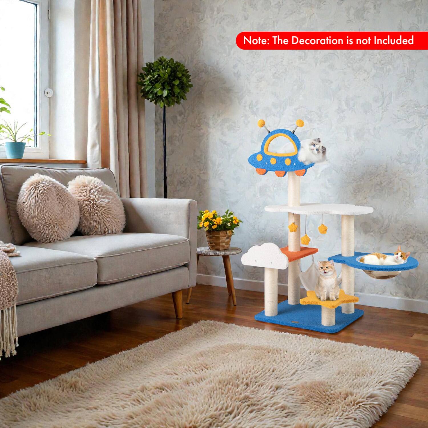 Note: The Decoration is not Included