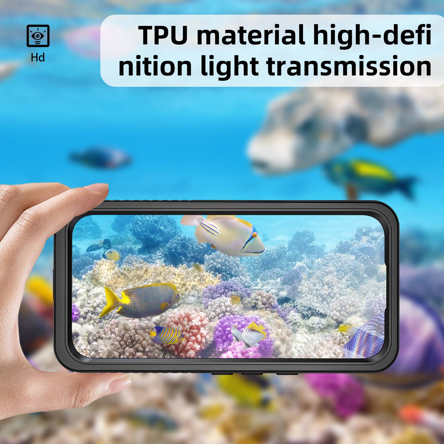 TPU material high-definition light transmission