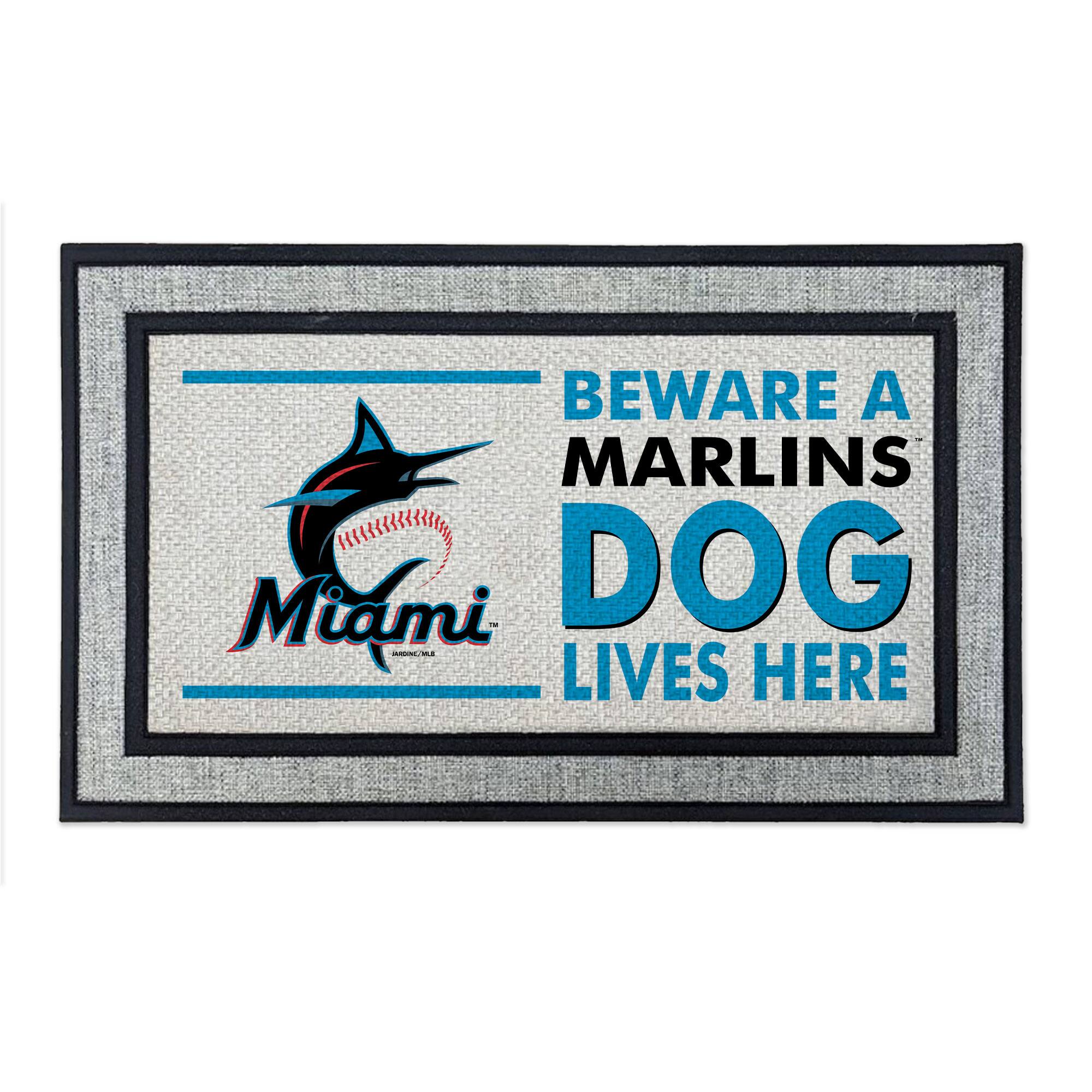 BEWARE A MARLINS MIAMI DOG LIVES HERE