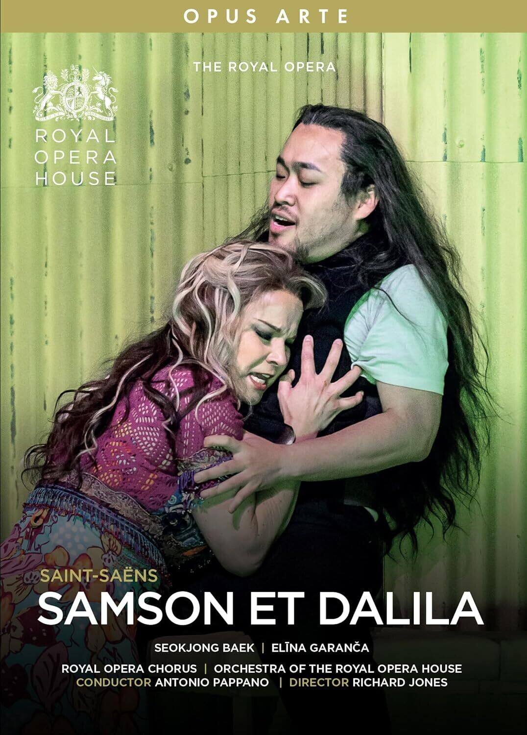 Front. Seokjong Baek - Samson Et Dalila   - DVD.