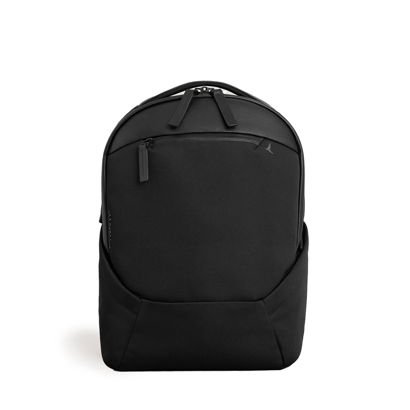 Front. Troubadour - Apex Compact Laptop Backpack 4.0 - Black.