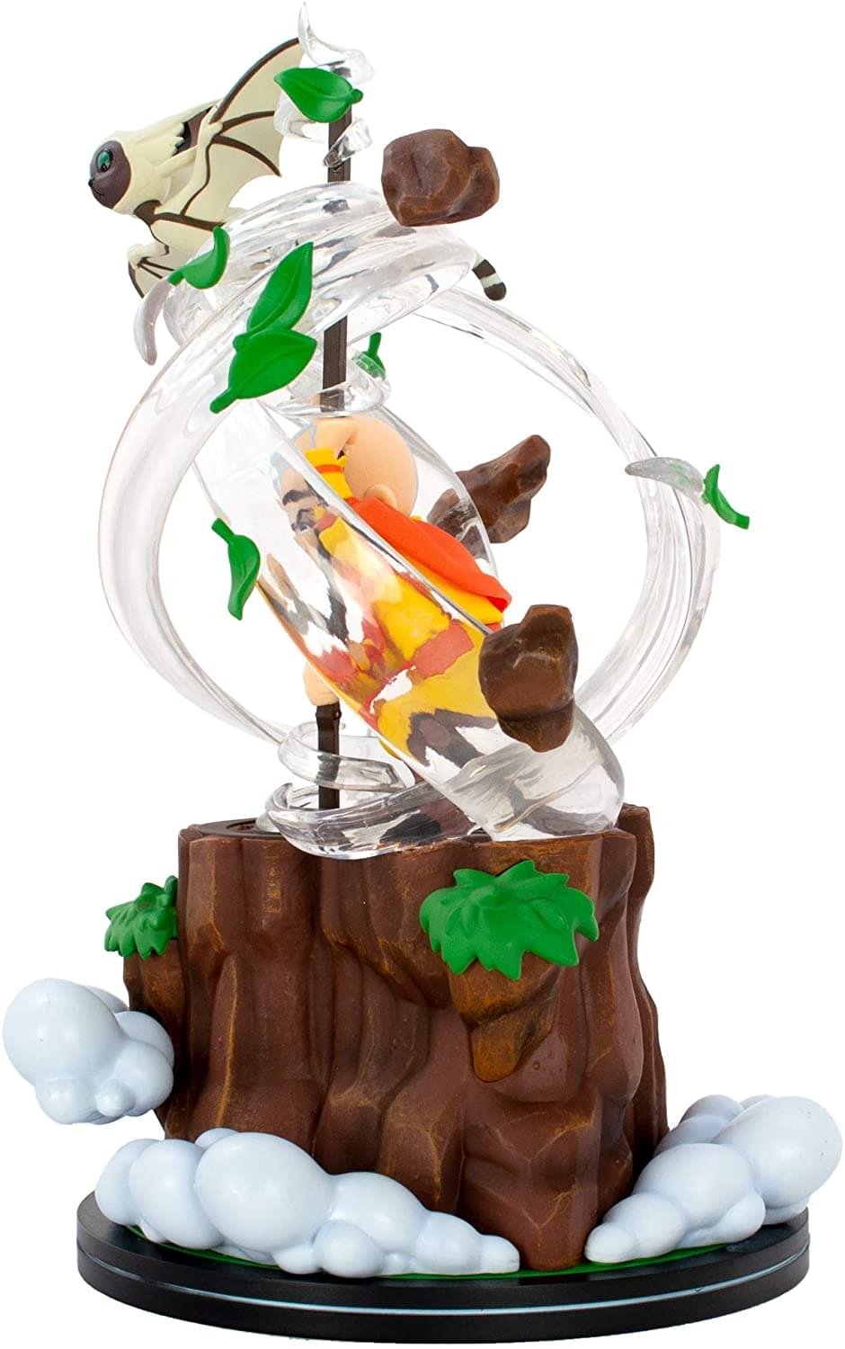 Alt View 10. Quantum Mechanix - Avatar The Last Airbender Aang Q-Fig Max Elite Figure Diorama - Yellow.