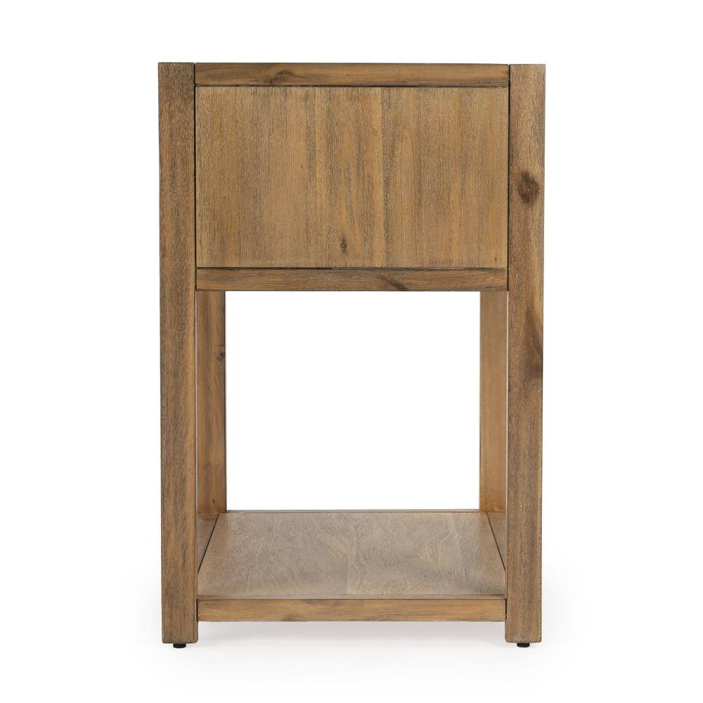 Alt View 1. Butler Specialty - Lark Natural Wood End Table - Light Brown.