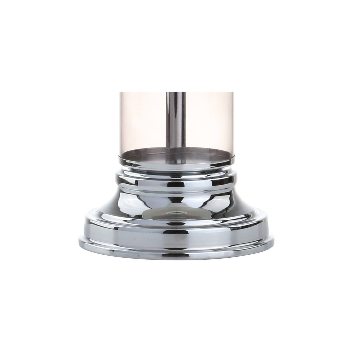 Alt View 4. Jonathan Y - Astor 29" Glass LED Table Lamp, Smoked Gray (Set of 2) - Smoked Gray.