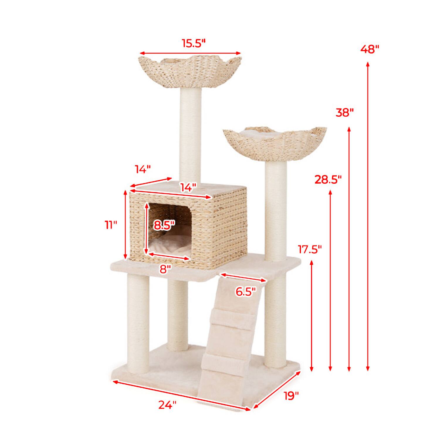 15.5" 48" 38" 14" 14" 28.5" 11" 8.5" 17.5" 8" 6.5" 24" 19"