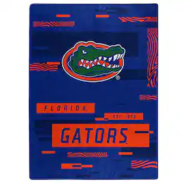 Northwest - Florida Gators 50" x 60" Digitize Raschel Throw Blanket - Blue