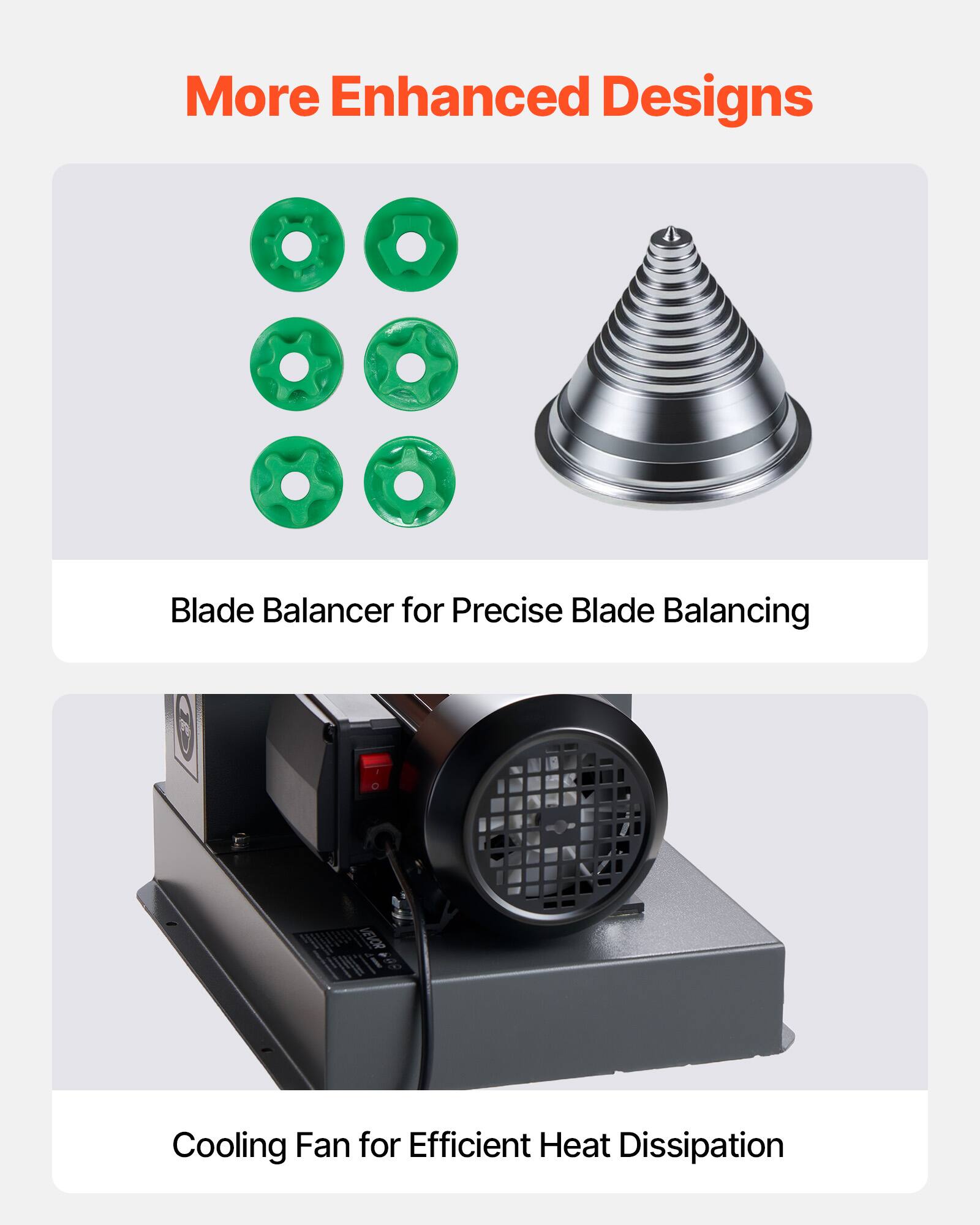More Enhanced Designs

Blade Balancer for Precise Blade Balancing

Cooling Fan for Efficient Heat Dissipation