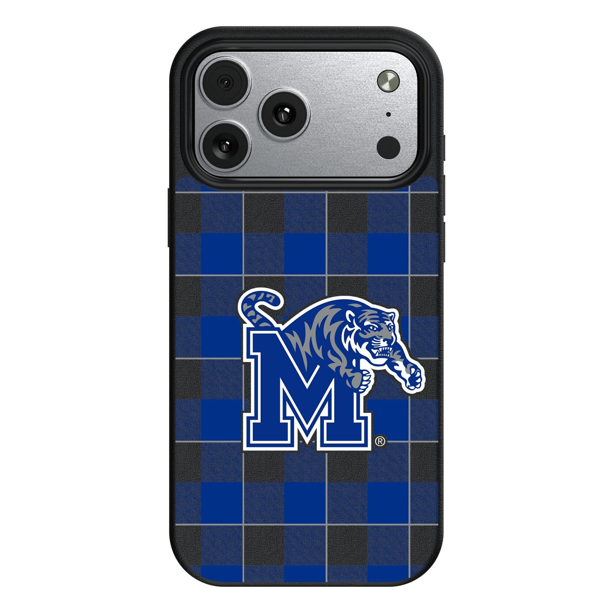 Keyscaper - NCAA - Memphis Tigers Plaid Magnetic Bump iPhone Case - 17 Air - Black price history on PriceWatchPro