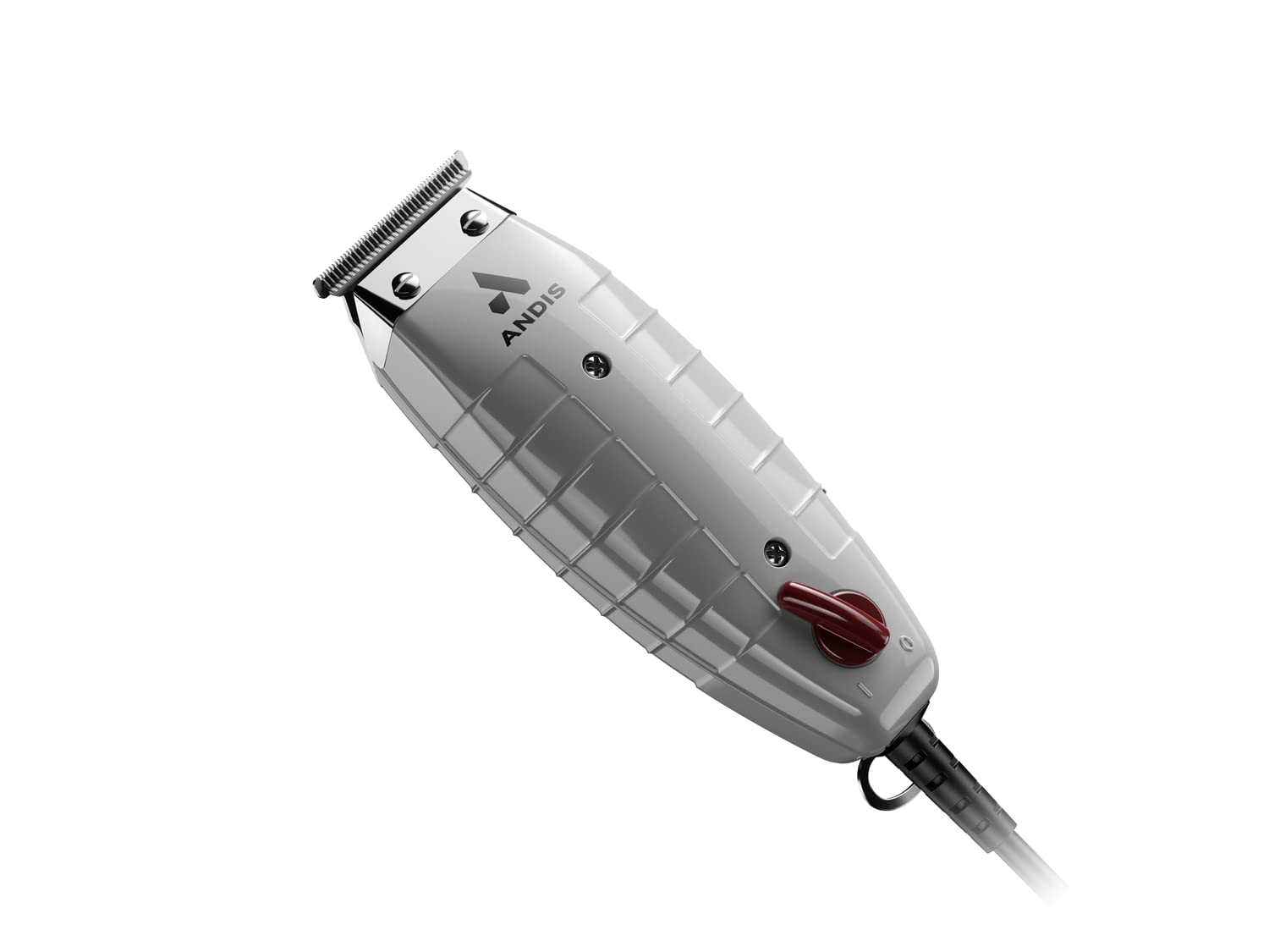 Back. Andis - Andis 04780 Professional T-Outliner Beard & Hair Trimmer for Men, Carbon Steel Blade, Bump-Free, Corded Grey.