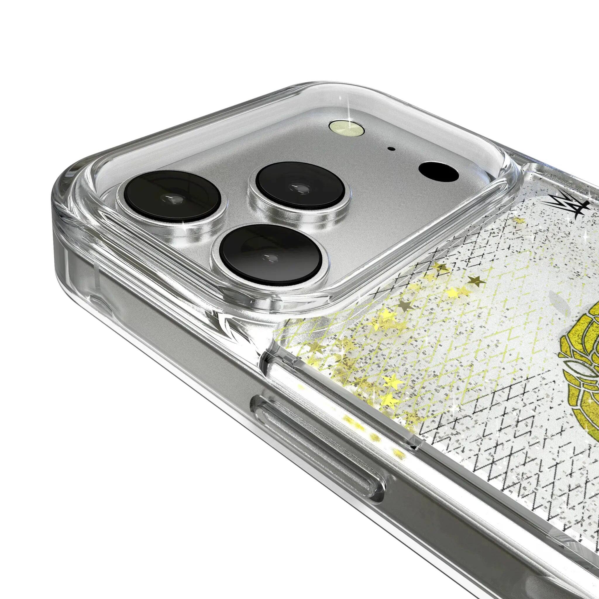 Left. Keyscaper - WWE Steel Glitter Phone Case - Apple iPhone 15 Pro Max - Randy Orton.