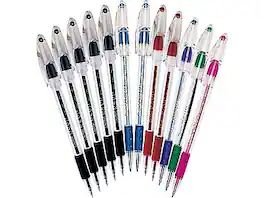 Pentel - R.S.V.P. Ballpoint Pens, Medium Point, Dozen - Assorted Colors