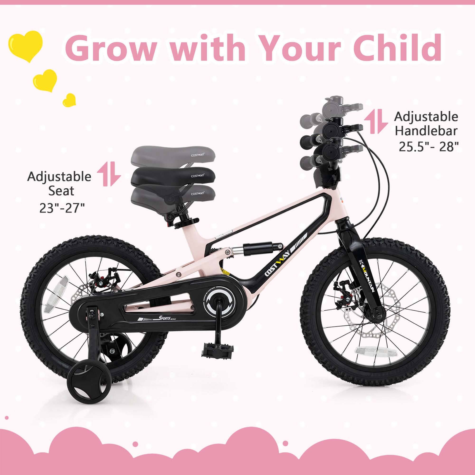 Grow with Your Child

Adjustable Seat 23" - 27"

Adjustable Handlebar 25.5" - 28"