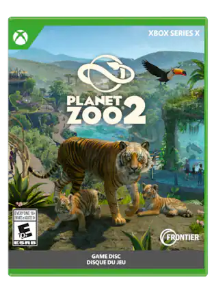 XBOX SERIES X
PLANET ZOO 2
EVERYONE 10+
ENFANTS et ADULTES 10+
ESRB
FRONTIER
GAME DISC
DISQUE DU JEU - E10+ (Everyone 10+)