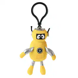 Super Impulse - World's Smallest Yo Gabba Gabba Plush Backpack Clip | Plex - Yellow