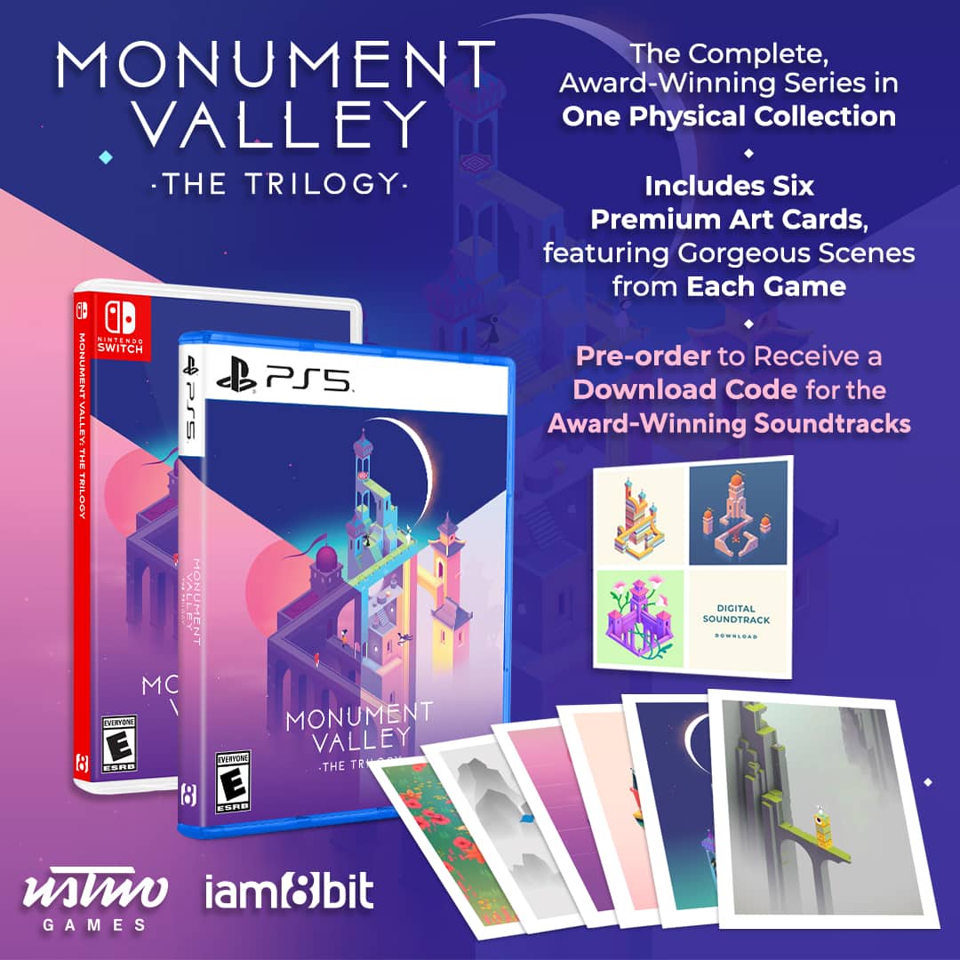 The Complete, Award-Winning Series in One Physical Collection
MONUMENT VALLEY THE TRILOGY.
Includes Six Premium Art Cards, featuring Gorgeous Scenes from Each Game
Pre-order to Receive a Download Code for the Award-Winning Soundtracks
MONUMENT VALLEY THE TRILOGY | DIGITAL SOUNDTRACK
MONUMENT VALLEY THE TRILOGY
MONUMENT VALLEY THE TRILOGY
MONUMENT VALLEY THE TRILOGY
MONUMENT VALLEY THE TRILOGY
MONUMENT VALLEY THE TRILOGY
MONUMENT VALLEY THE TRILOGY
MONUMENT VALLEY THE TRILOGY
MONUMENT VALLEY THE TRILOGY
MONUMENT VALLEY THE TRILOGY
MONUMENT VALLEY THE TRILOGY
MONUMENT VALLEY THE TRILOGY
MONUMENT VALLEY THE TRILOGY
MONUMENT VALLEY THE TRILOGY
MONUMENT VALLEY THE TRILOGY
MONUMENT VALLEY THE TRILOGY
MONUMENT VALLEY THE TRILOGY
MONUMENT VALLEY THE TRILOGY
MONUMENT VALLEY THE TRILOGY
MONUMENT VALLEY THE TRILOGY
MONUMENT VALLEY THE TRILOGY
MONUMENT VALLEY THE TRILOGY
MONUMENT VALLEY THE TRILOGY
MONUMENT VALLEY THE TRILOGY
MONUMENT VALLEY THE TRILOGY
MONUMENT VALLEY THE TRILOGY
MONUMENT VALLEY THE TRILOGY
MONUMENT VALLEY THE TRILOGY
MONUMENT VALLEY THE TRILOGY
MONUMENT VALLEY THE TRILOGY
MONUMENT VALLEY THE TRILOGY
MONUMENT VALLEY THE TRILOGY
MONUMENT VALLEY THE TRILOGY
MONUMENT VALLEY THE TRILOGY
MONUMENT VALLEY THE TRILOGY
MONUMENT VALLEY THE TRILOGY
MONUMENT VALLEY THE TRILOGY
MONUMENT VALLEY THE TRILOGY
MONUMENT VALLEY THE TRILOGY
MONUMENT VALLEY THE TRILOGY