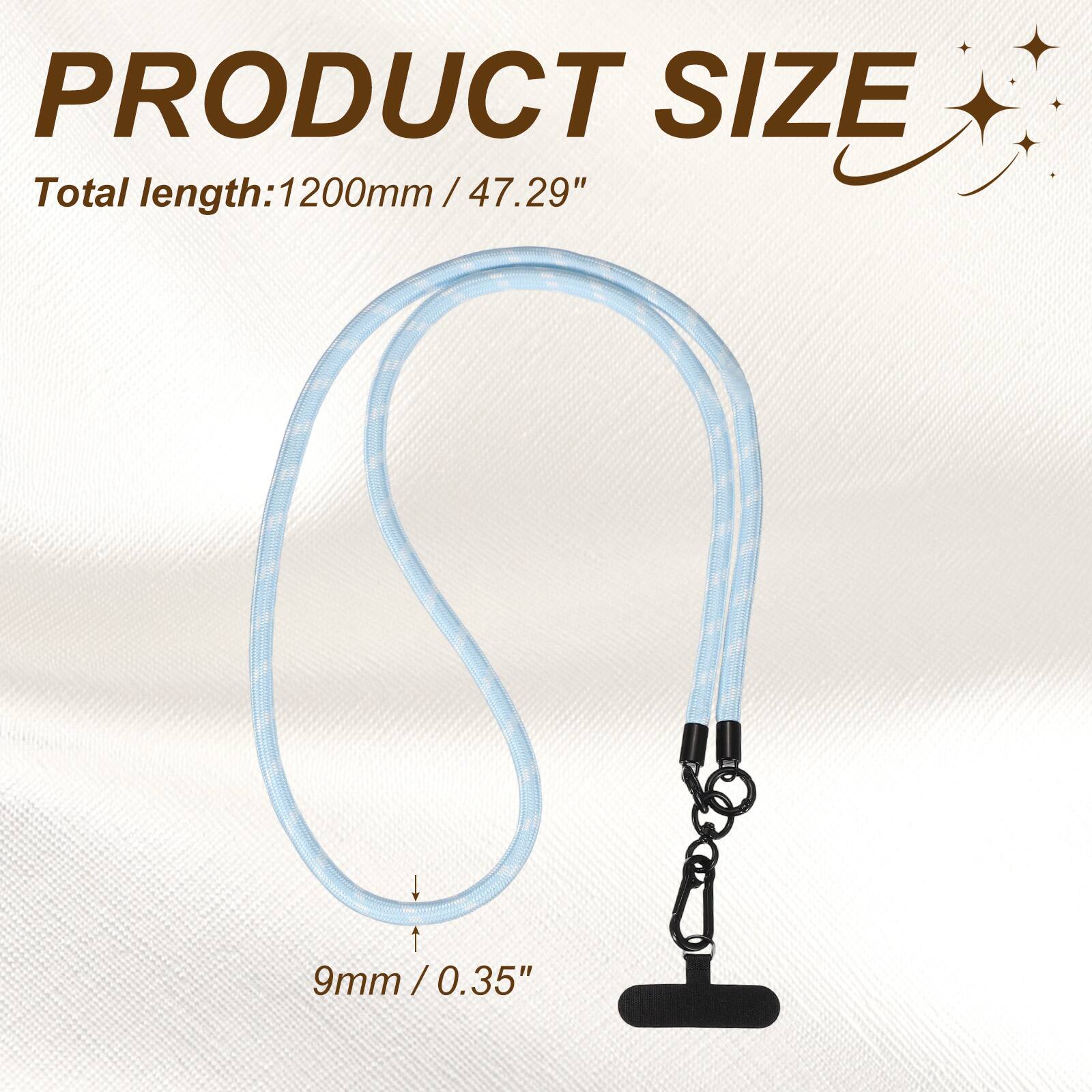 PRODUCT SIZE  
Total length: 1200mm / 47.29"  
9mm / 0.35"