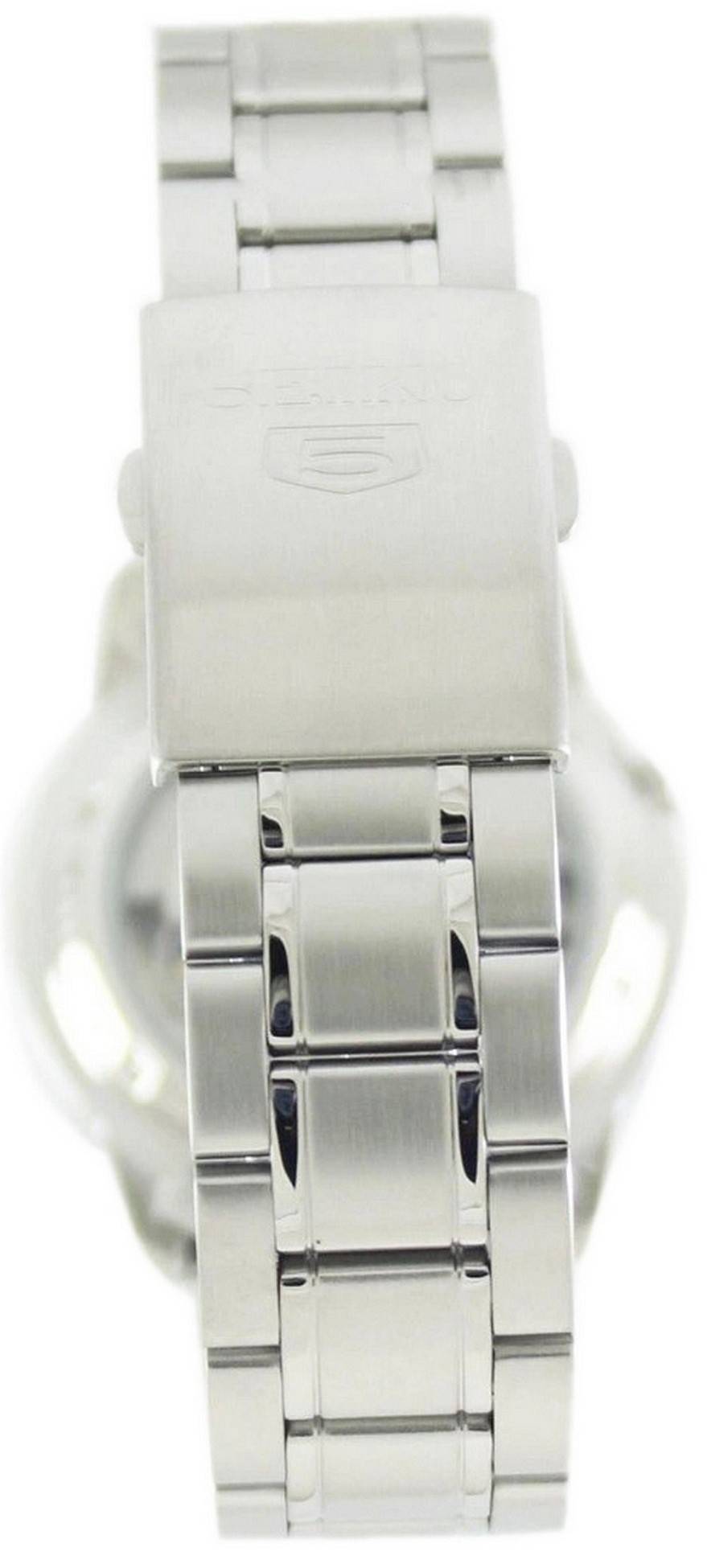 Back. Seiko - Automatic 21 Jewels SNKK27 SNKK27K1 SNKK27K Men's Watch - Blue.