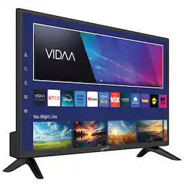 Supersonic - Super Sonic 24 Inch Widescreen LED HDMI Smart TV in Black