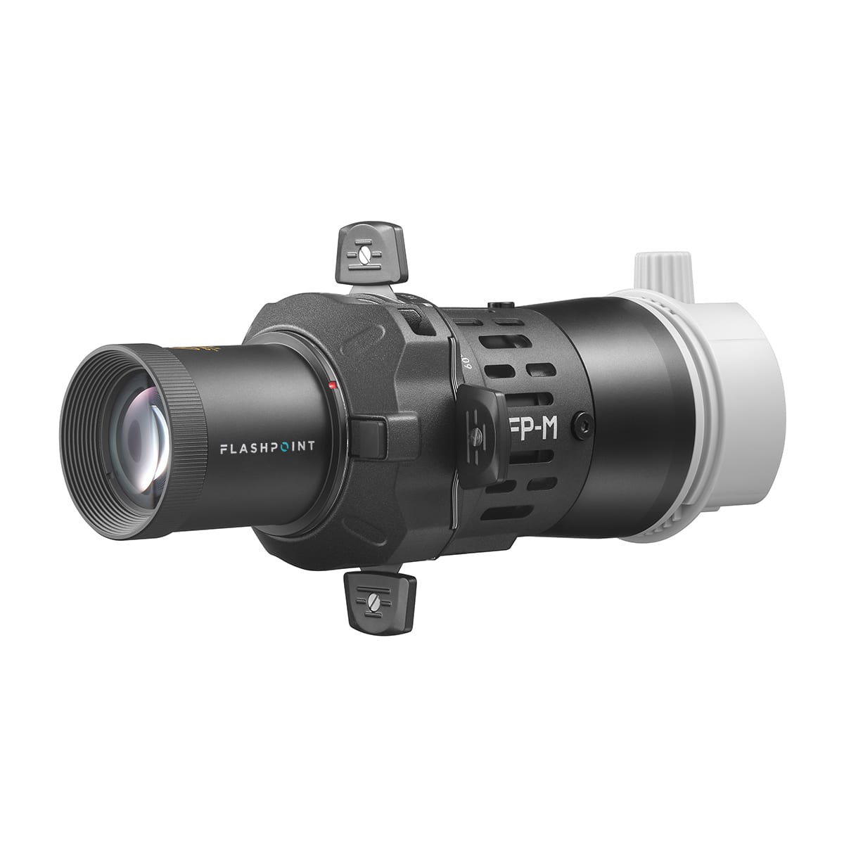 Flashpoint - Flash Projector Mini with 36° Lens for Square Head Speedlights, Gobo Projection Attachment, Compatible with