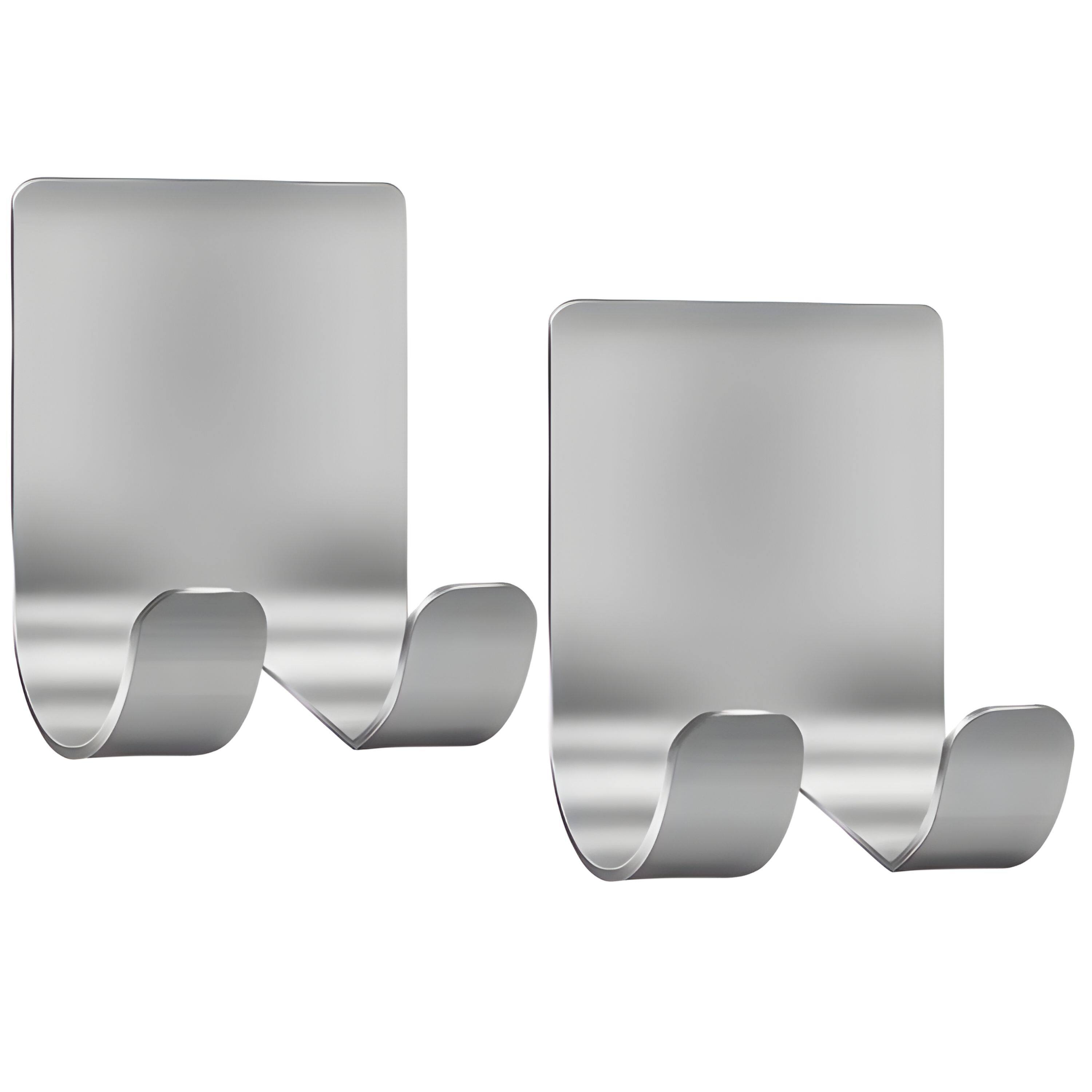 Front. Kitcheniva - Stainless Steel Razor Holder 2 Pcs.