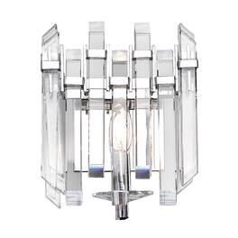 CWI Lighting - Henrietta 1 Light Wall Sconce With Finish - Chrome