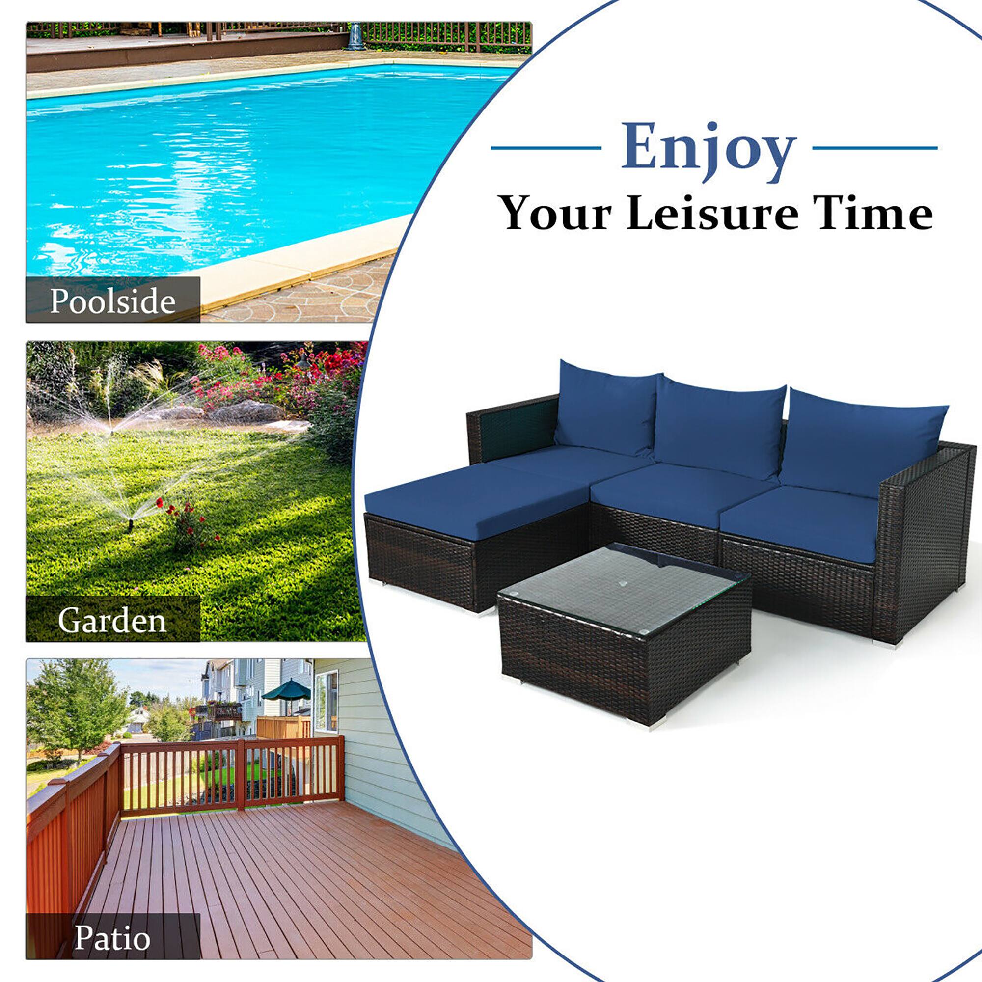 Enjoy Your Leisure Time

Poolsid  
Garden  
Patio