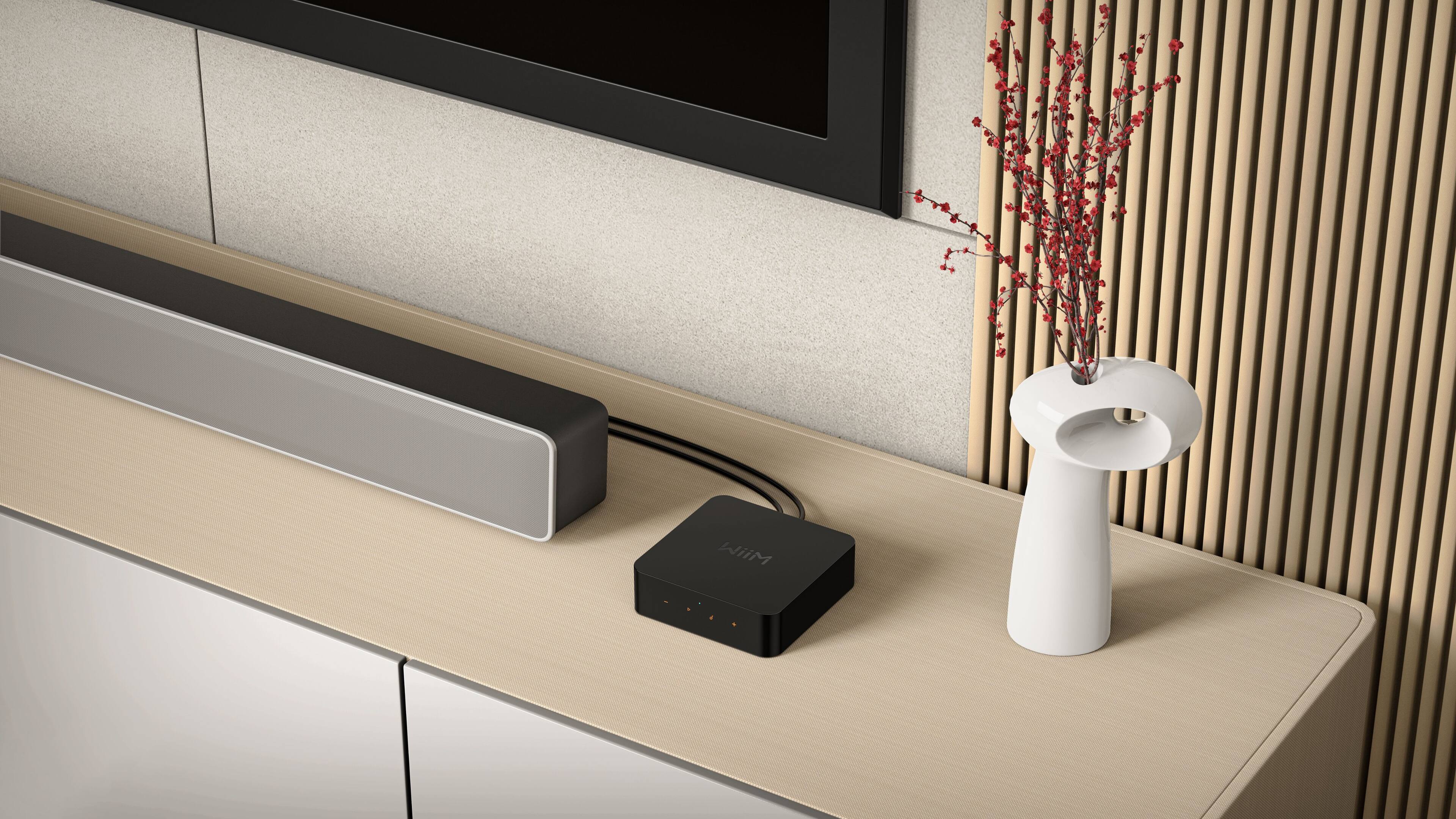 Alt View 5. WiiM - Pro Wireless Audio Streamer - Black.