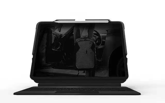Alt View 11. STM - Dux Shell Magic Folio iPad Pro 12.9" 4th/3rd Gen - Black.