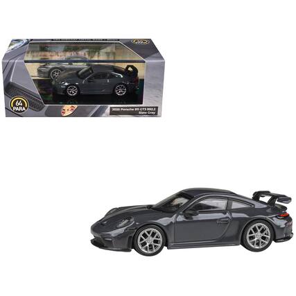 THIN DIECAST METAL BACK - BODY
64 PARA
2025 Porsche 911 GT3 992.2 Slate Grey