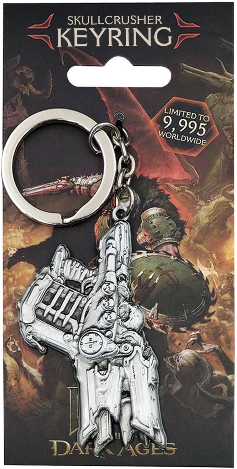 SKULLCRUSHER KEYRING  
LIMITED TO 9,995 WORLDWIDE  
DARK AGES