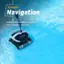 Smart Navigation: Intelligent mapping for optimal pool cleaning coverage.