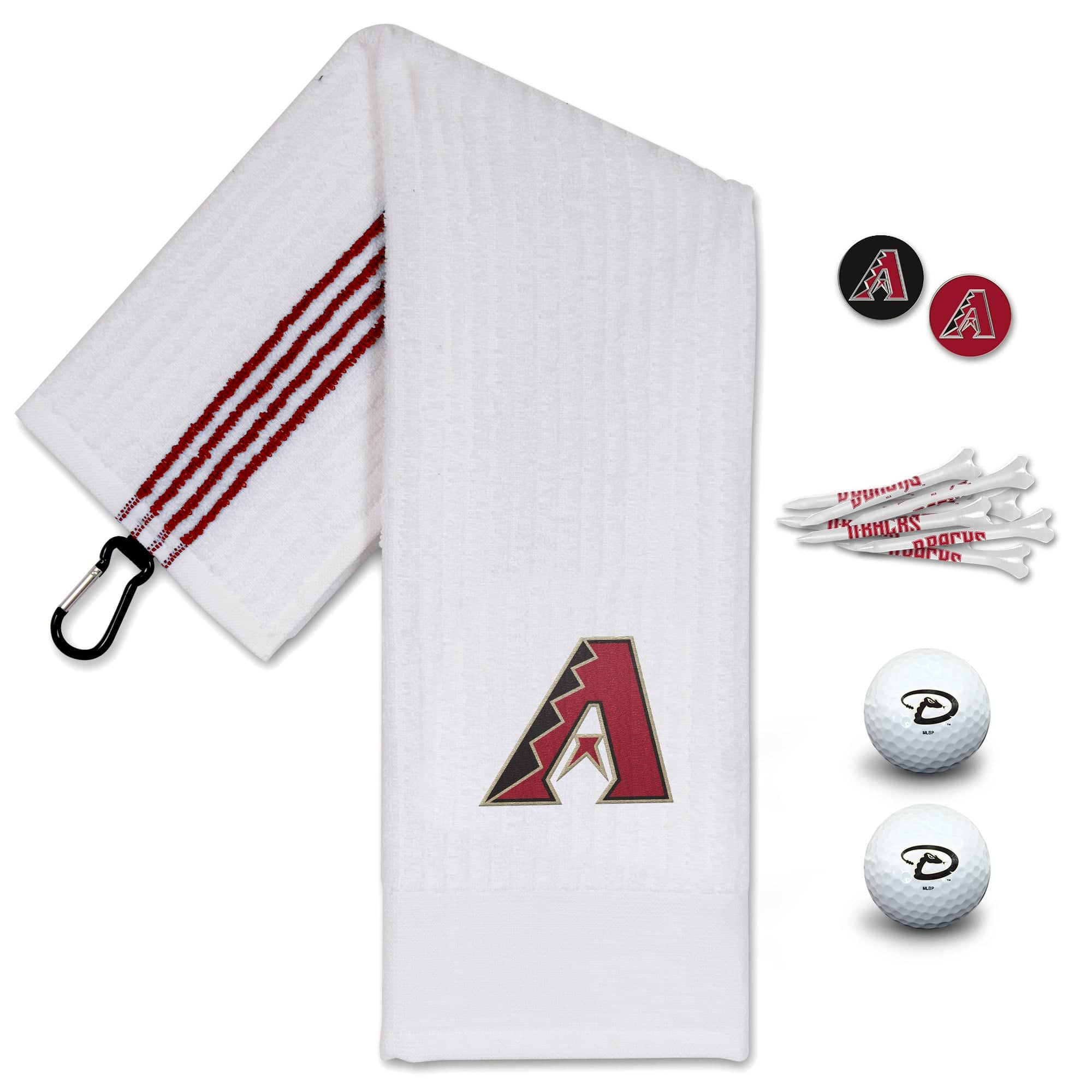WinCraft - Arizona Diamondbacks Golfing Gift Set - Multicolor