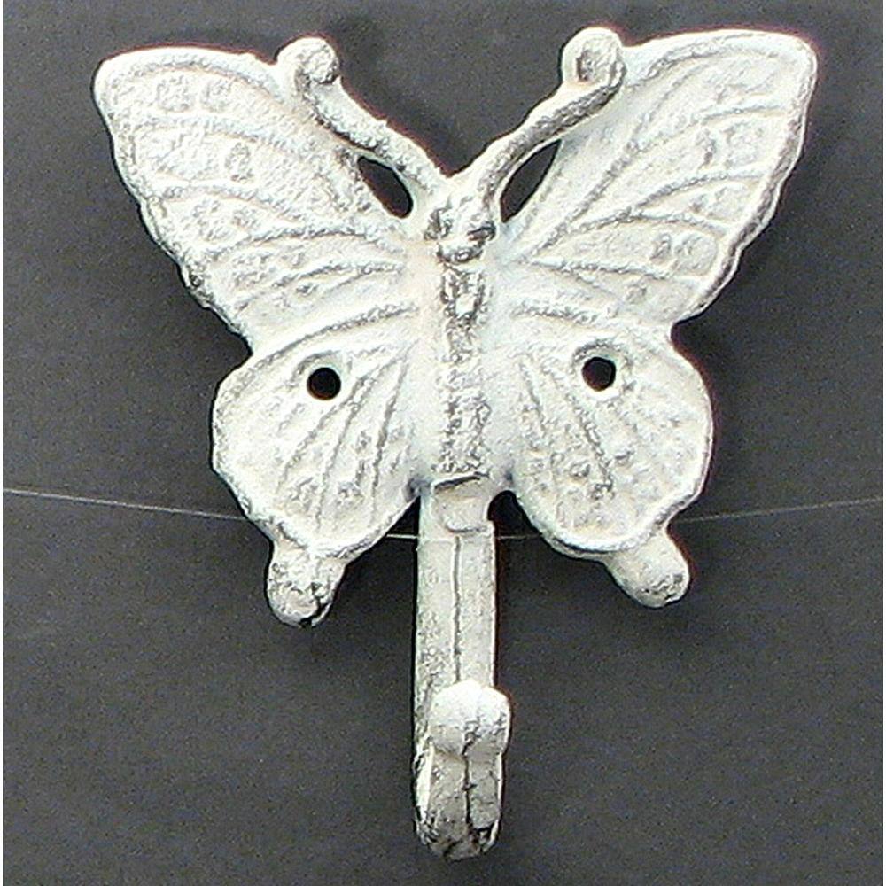 BreeBe - Butterfly Hook Set/6 - White