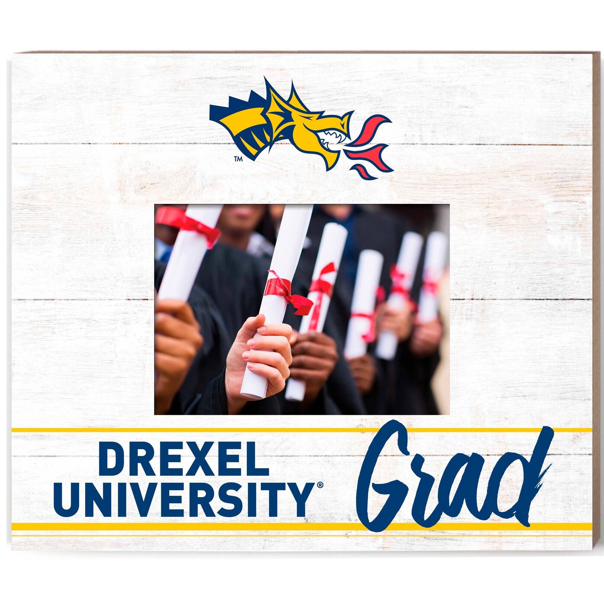 Drexel Dragons 13.5" x 11.5" Grad Frame