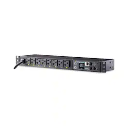 CyberPower - PDU41002 20A 8-Outlet 1U Switched Power Distribution Unit - Black