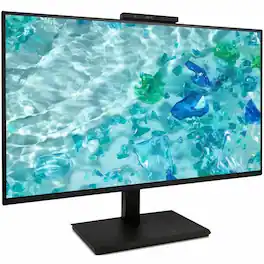 Acer - Vero B277 D6 27" Class Webcam LCD Monitor - 16:9 - 27" Viewable - 4 ms - Speakers - HDMI - VGA - Black