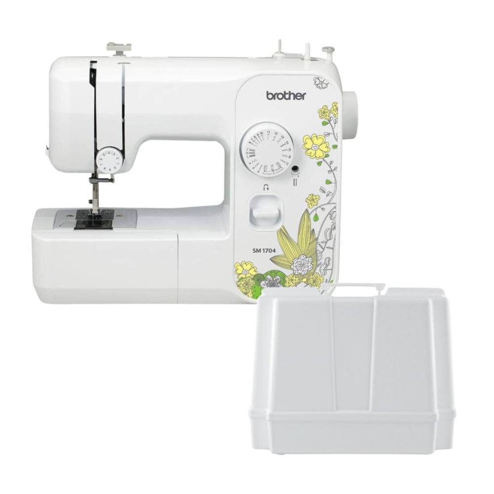 Brother - 17-Stitch Free Arm Sewing Machine Bundle with Hard Case
