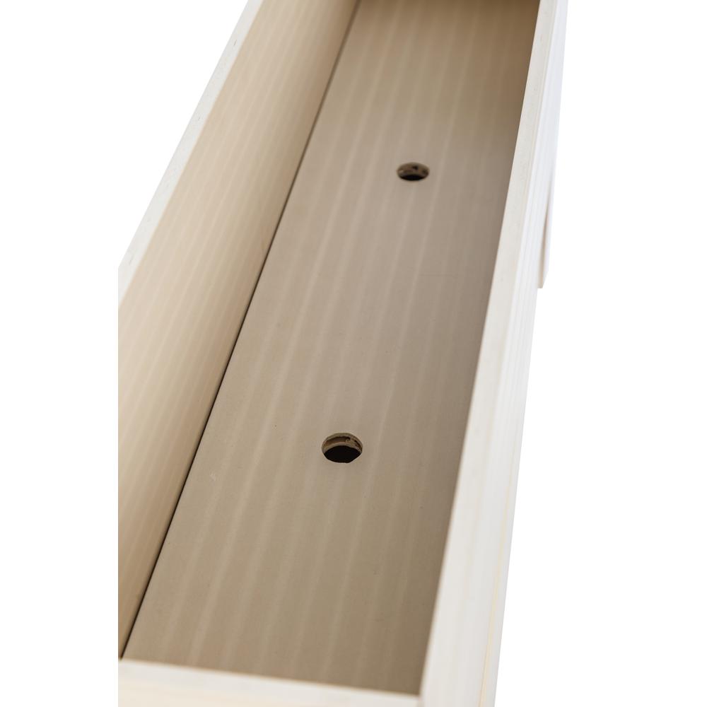 Alt View 1. New Age Pet - 36" Window Box in Maple - Maple.