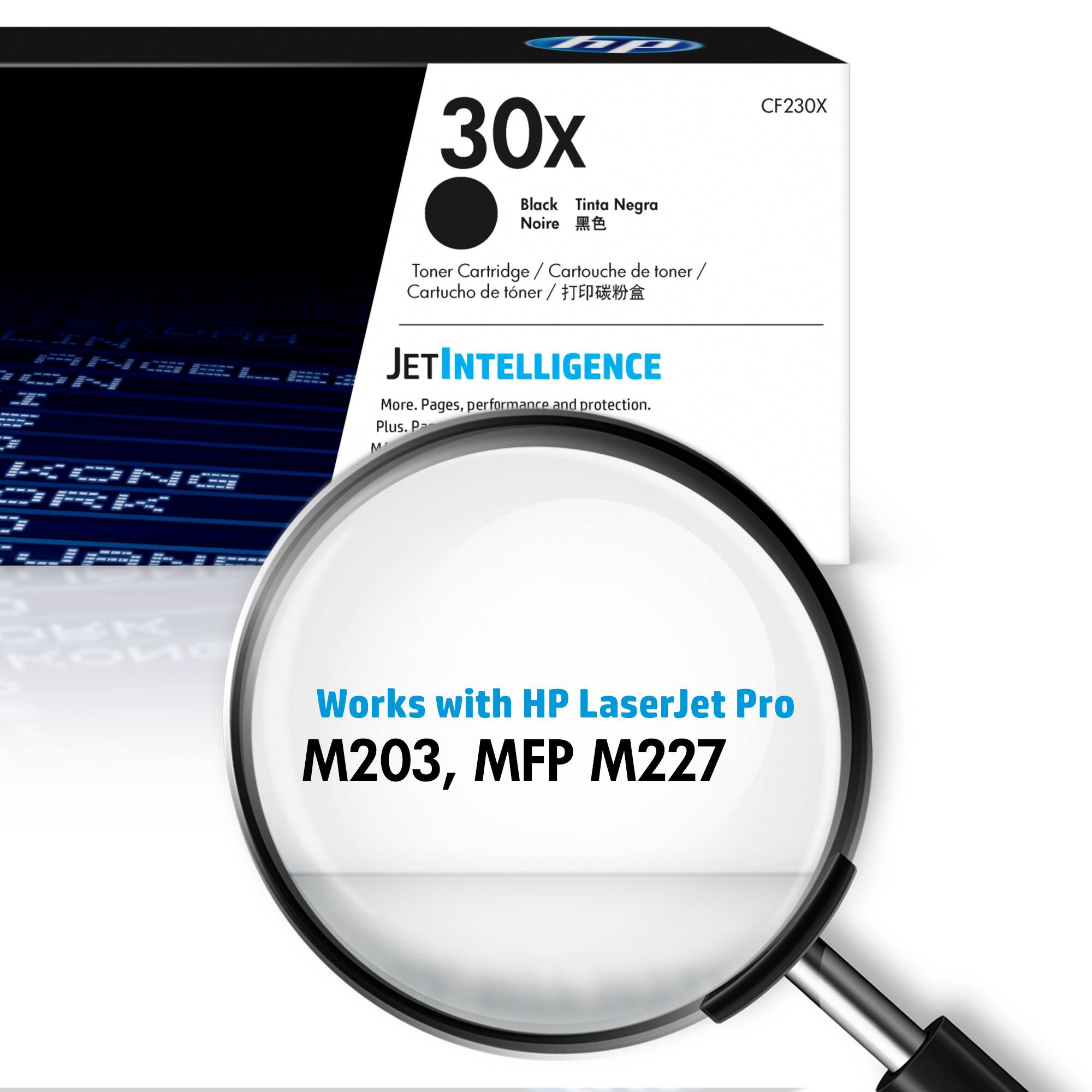 Alt View 1. HP - 30X Toner Cartridge - Black.