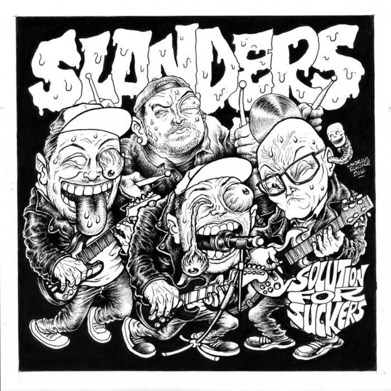 Slanders - Solution For Suckers   - COMPACT DISCS [CD]