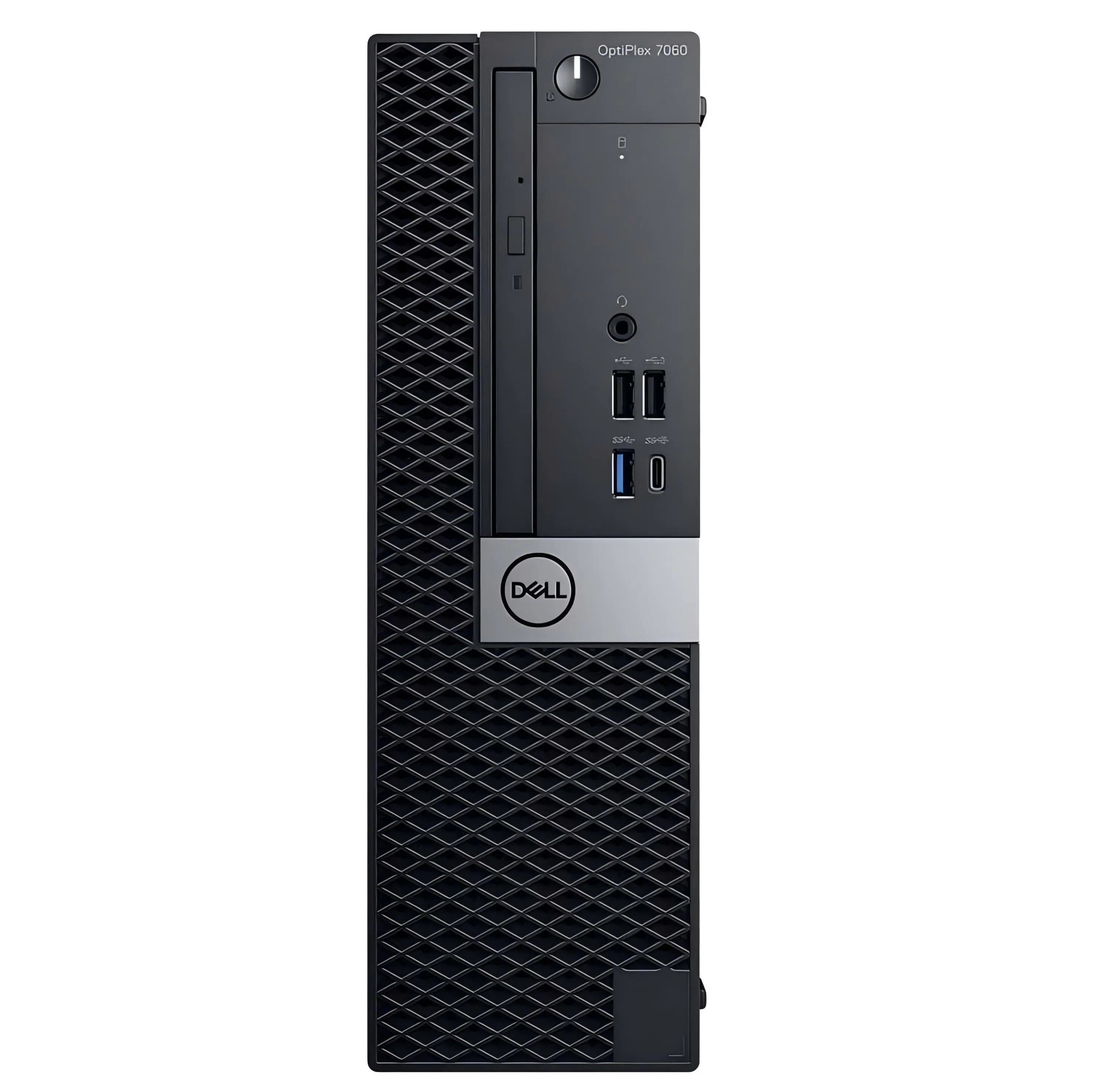 Dell - Refurbished Excellent - Optiplex 7060 SFF Desktop PC, Intel Core i7-8700 up to 4.6GHz, 32GB DDR4 RAM, 1TB NVMe SSD, Built-in WiFi, Win11Pro - Black