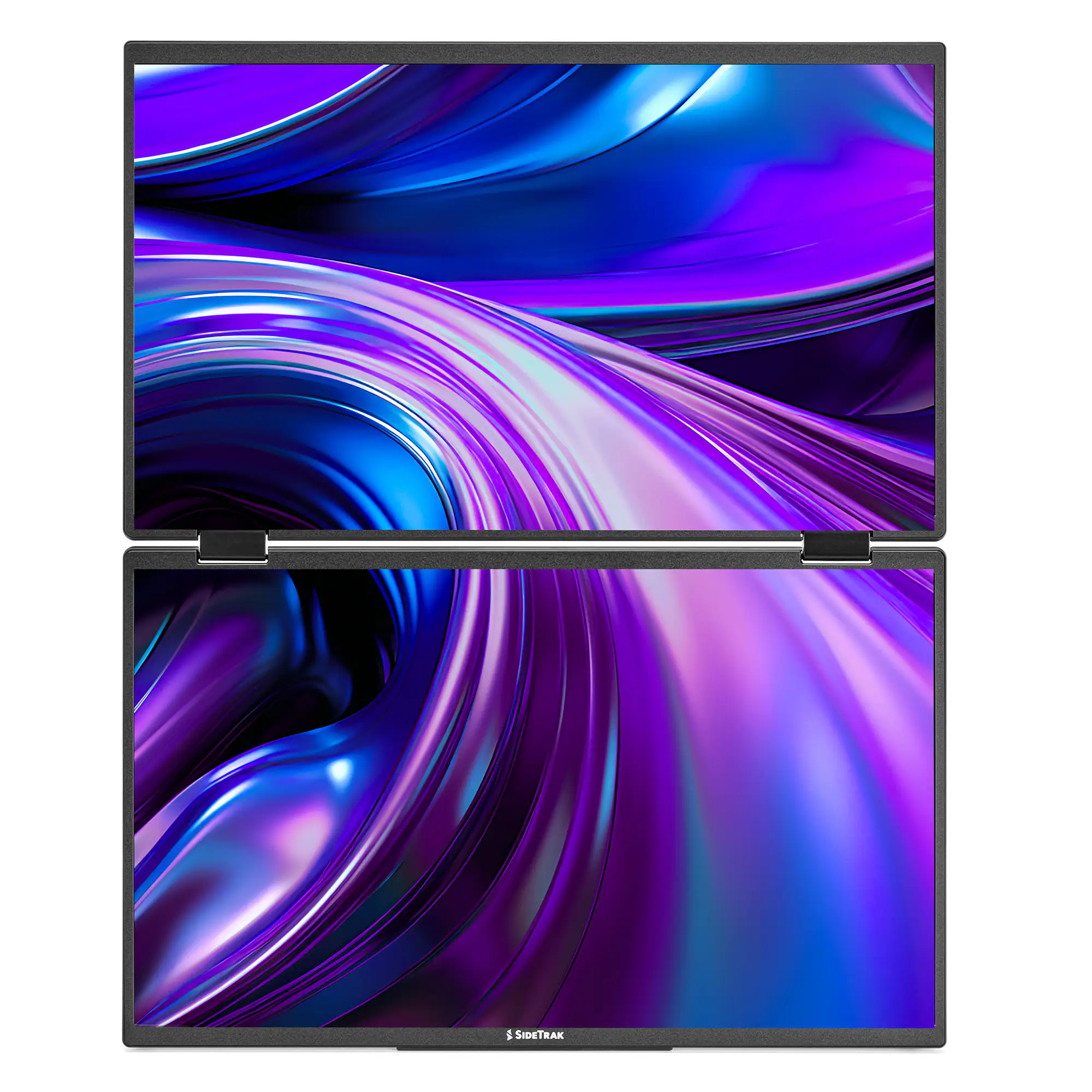 Alt View 6. SideTrak - SideTrak Solo Book 15.6” Stacked Dual Monitor - Black.