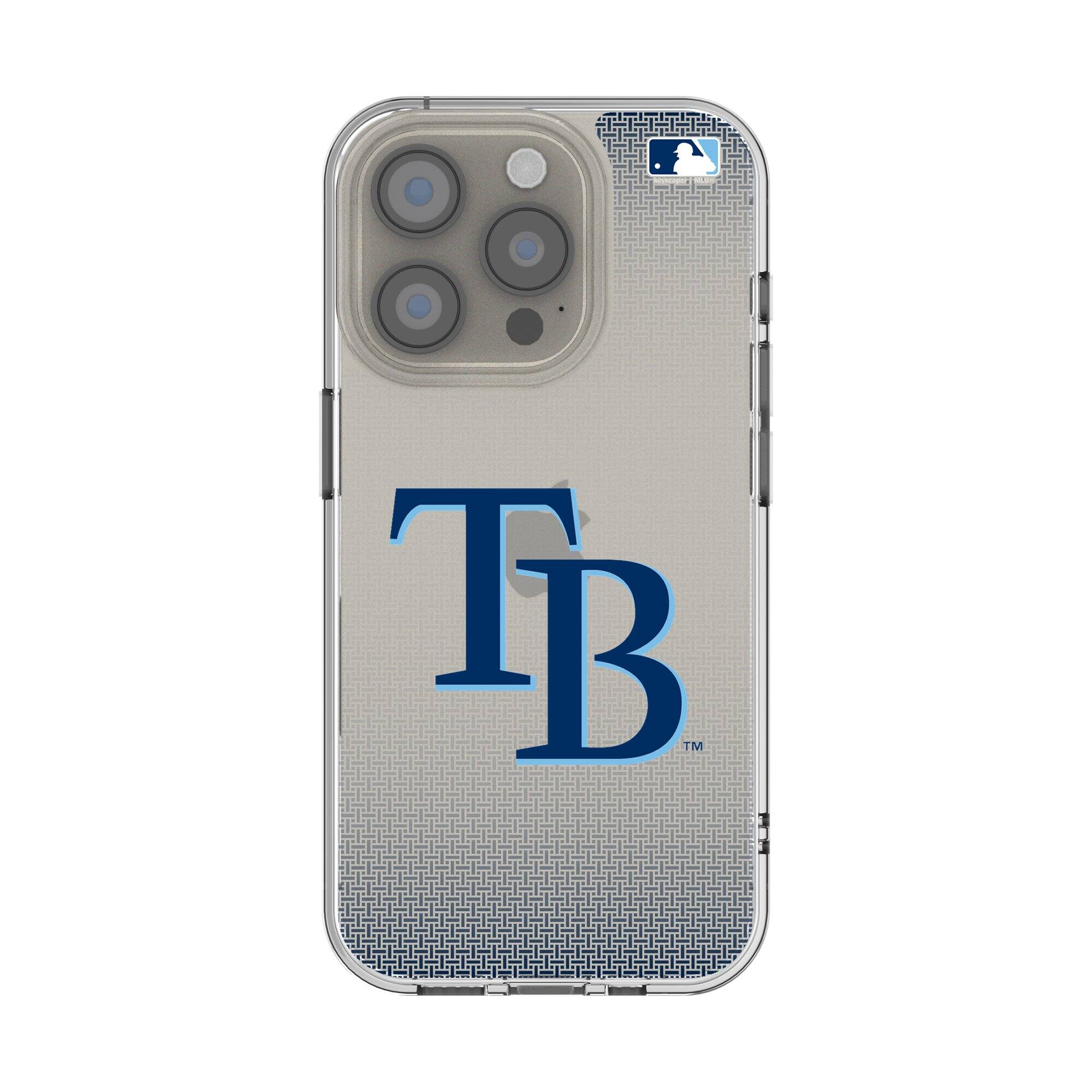 Keyscaper - MLB - Tampa Bay Rays Linen Logo iPhone Clear Case - 15 Pro Max - Multicolor price history on PriceWatchPro