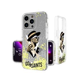 Keyscaper - NFL - New Orleans Saints iPhone Glitter Case - 13 - Multicolor