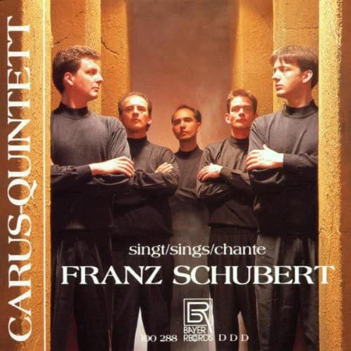 Schubert / Carus Qnt - Lieder Und Mehrstimmige  - COMPACT DISCS